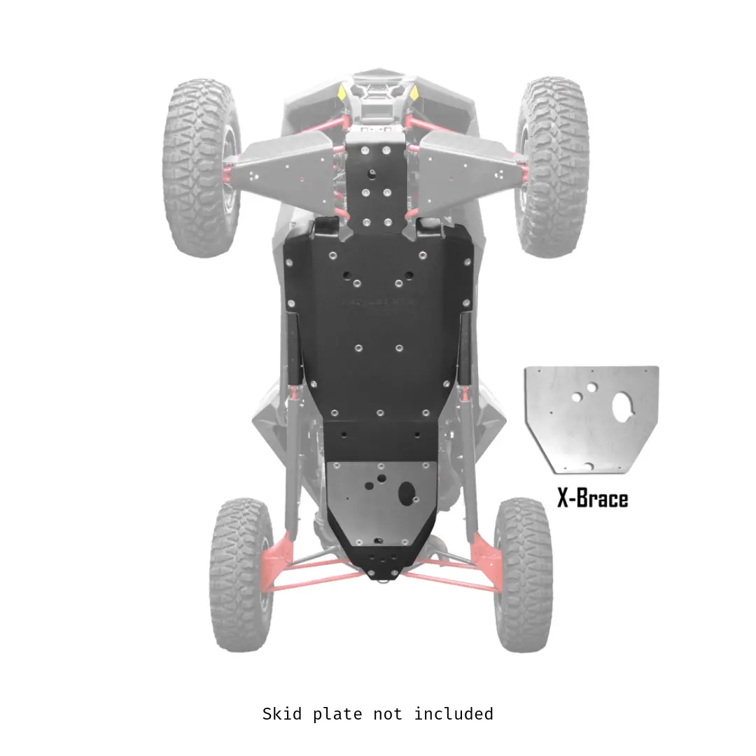 Polaris Rzr Rs1 X-Brace For Uhmw Skid Plate 1