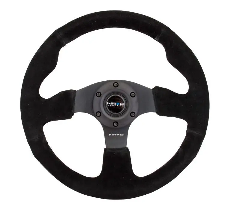Nrg Innovations Race Steering Wheel Suede 1