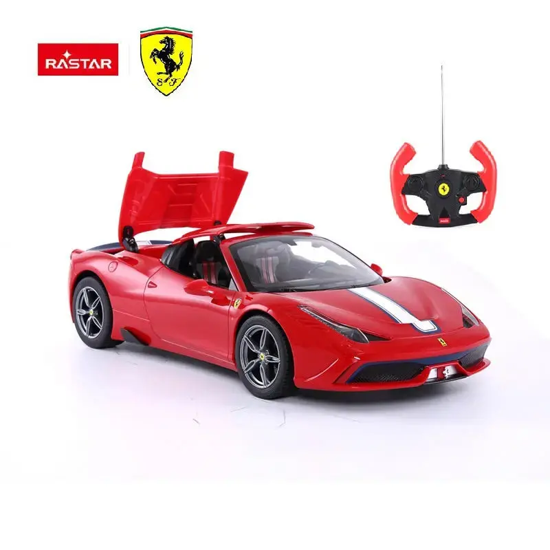 Rastar 1:14 R/C Ferrari 458 Speciale Red Remote Control Car For Kids 1