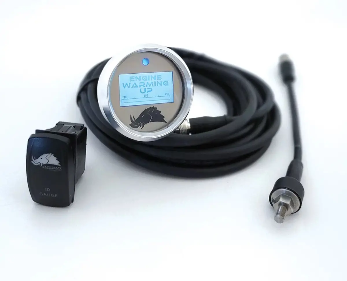 Razorback 3.2 Dimmable Engine Temp Gauge 1