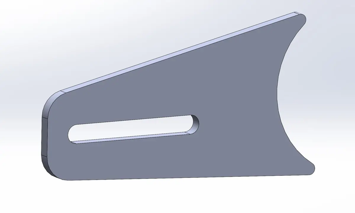 Rear Chase Light Bar Tabs For 1.75" Tube 1