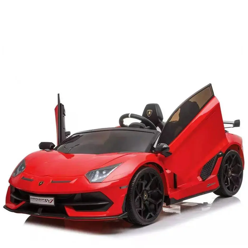 2 Seater Lamborghini Aventador Svj 12V Electric Kids' Ride-On Car With Parental Remote Control - Kids On Wheelz 3