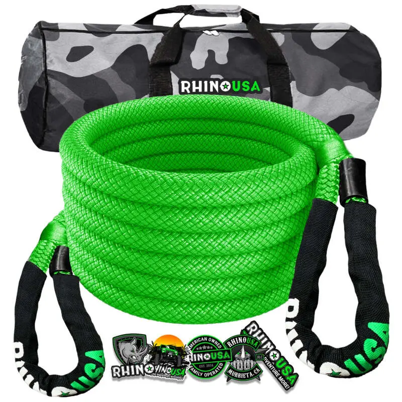 5/8" X 20Ft Kinetic Recovery Rope By Rhino Usa 1