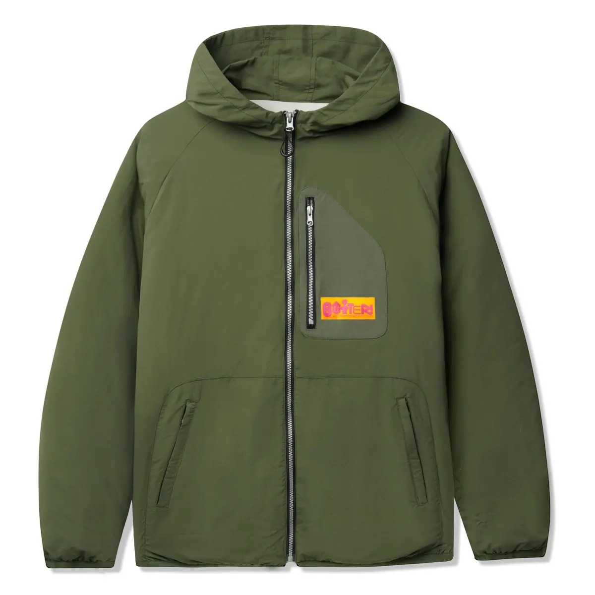 Butter Goods Ripstop Jacket Forest 1