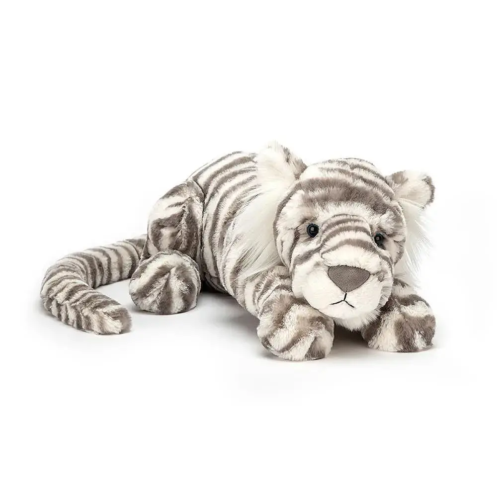 Jellycat Sacha Snow Tiger 1