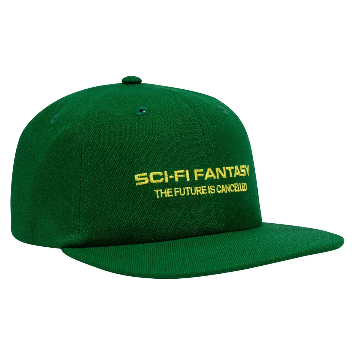 Sci-Fi Fantasy Future Is Cancelled Hat Green 1