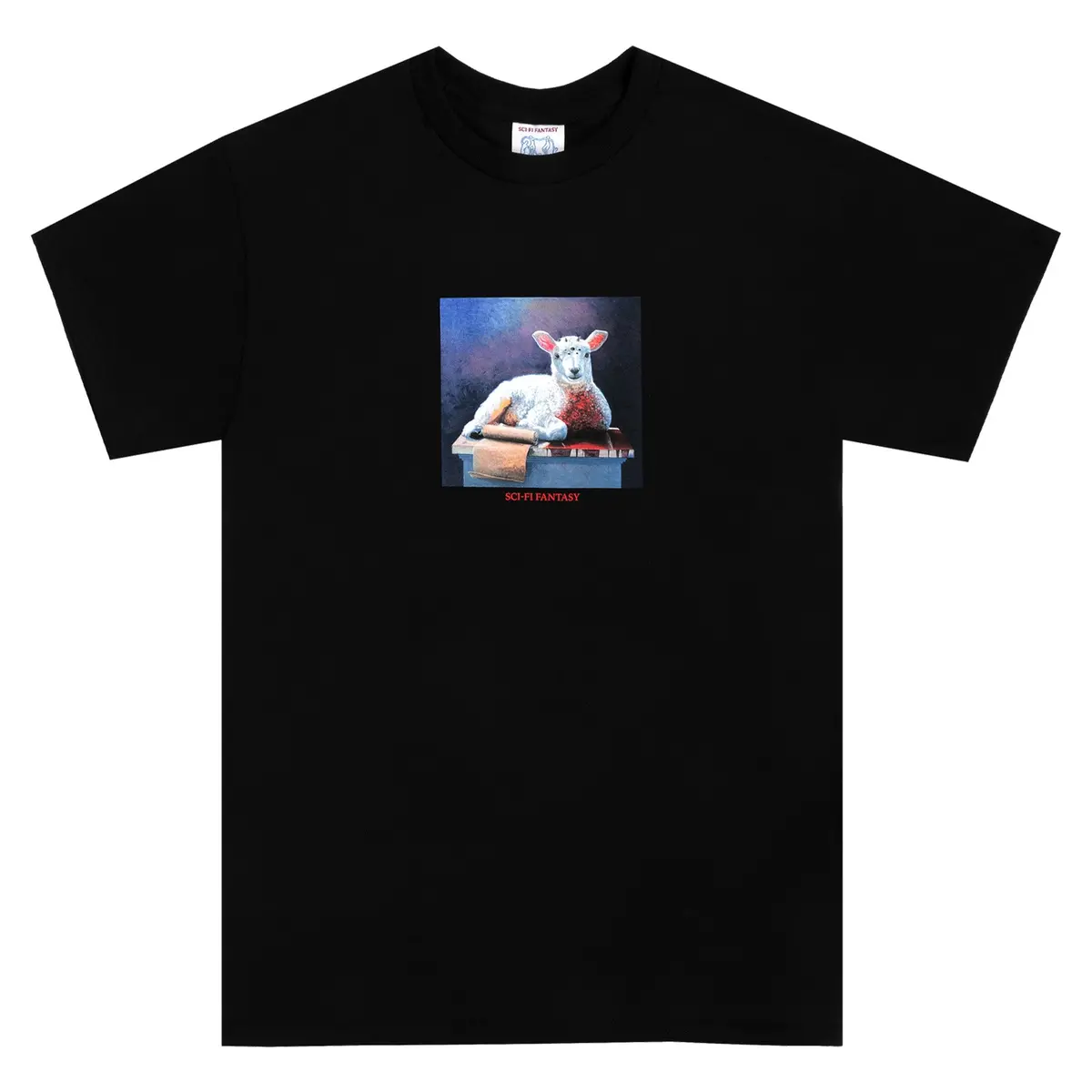 Sci-Fi Fantasy Lamb Tee Black 1