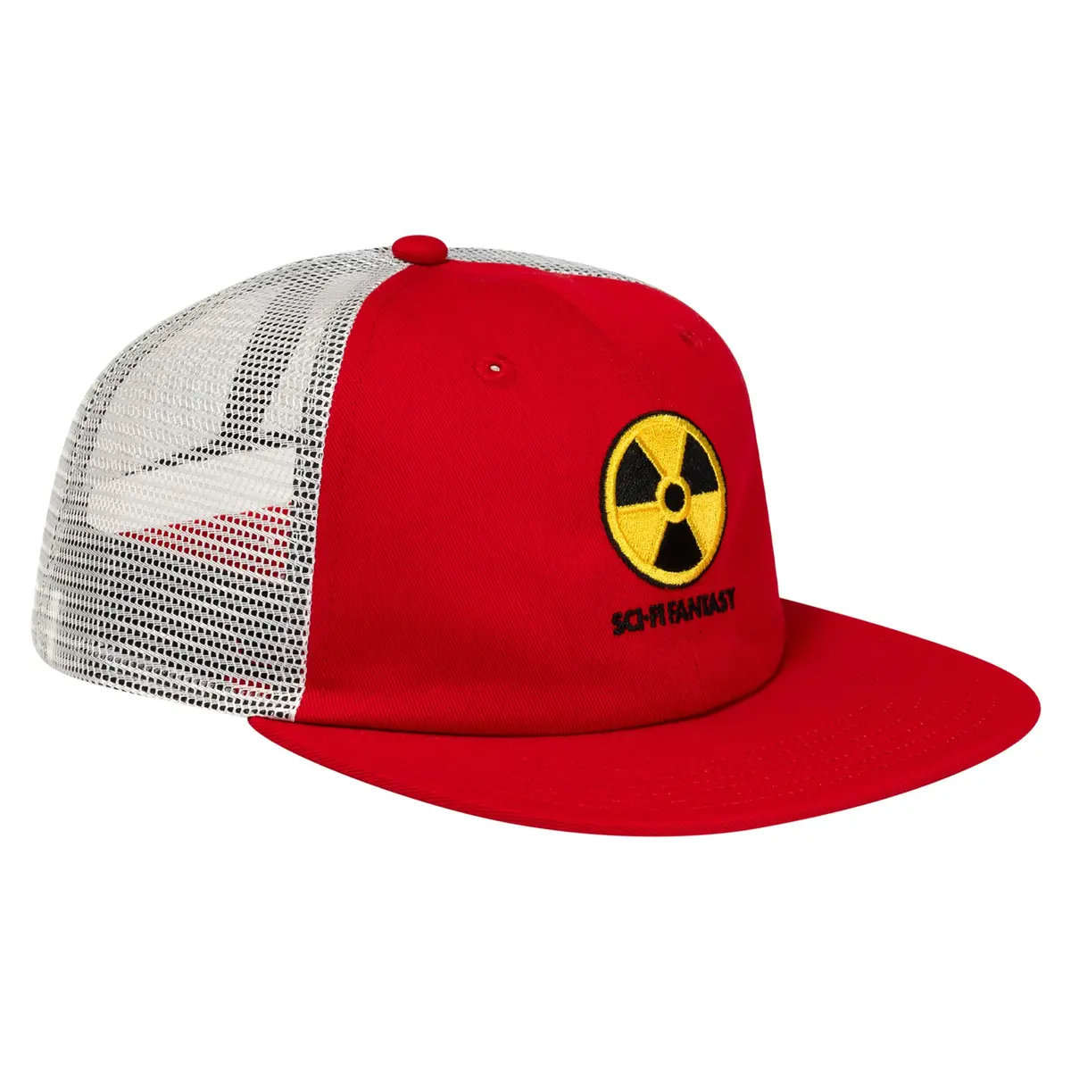 Sci-Fi Fantasy Radioactive Hat Red/White 1