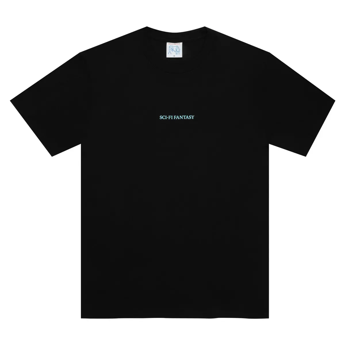 Sci-Fi Fantasy Tiny Classic Logo Tee Black 1