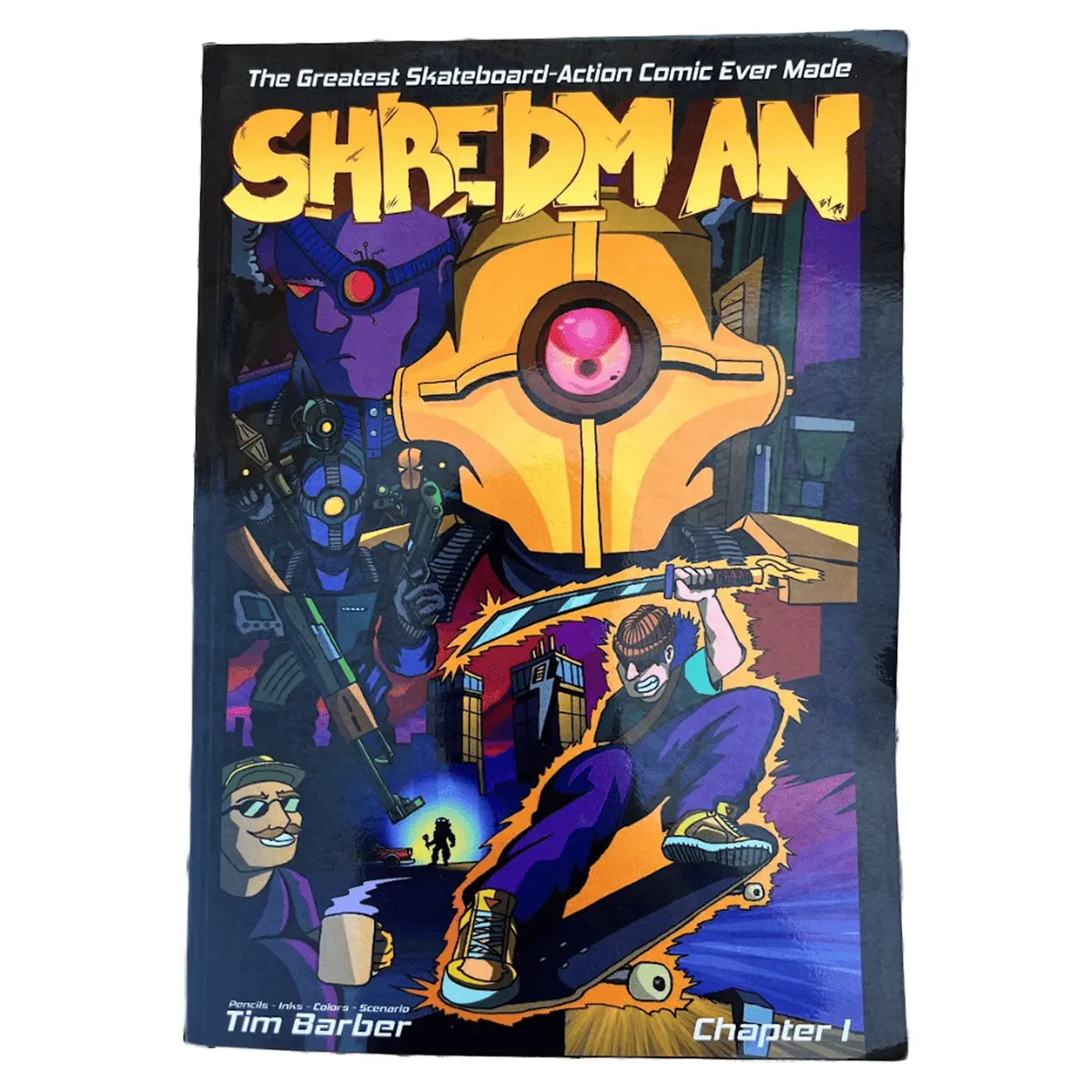 Shredman Comic Chapter 1 (Issues 1-3) 1