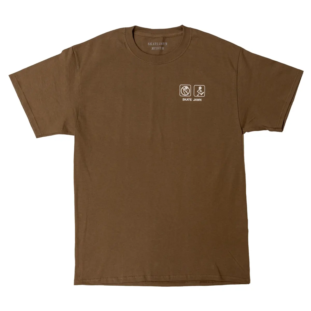 Skate Jawn Shipping Tee Brown 1