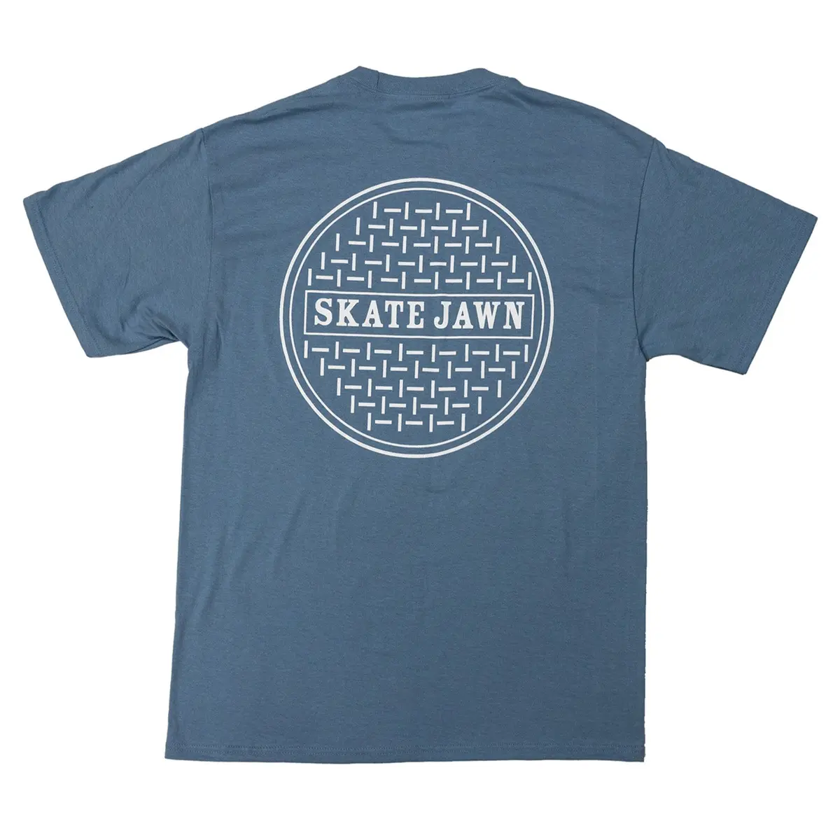 Skate Jawn Sewer Cap Tee Stonewash Blue 2