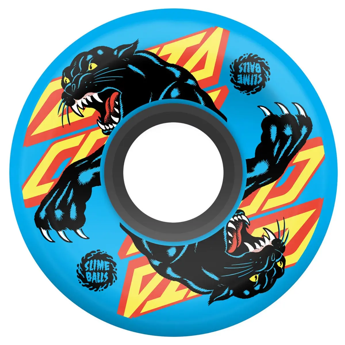 Slime Balls Wheels Natas Reissue Og Slime Blue 60Mm 78A 2