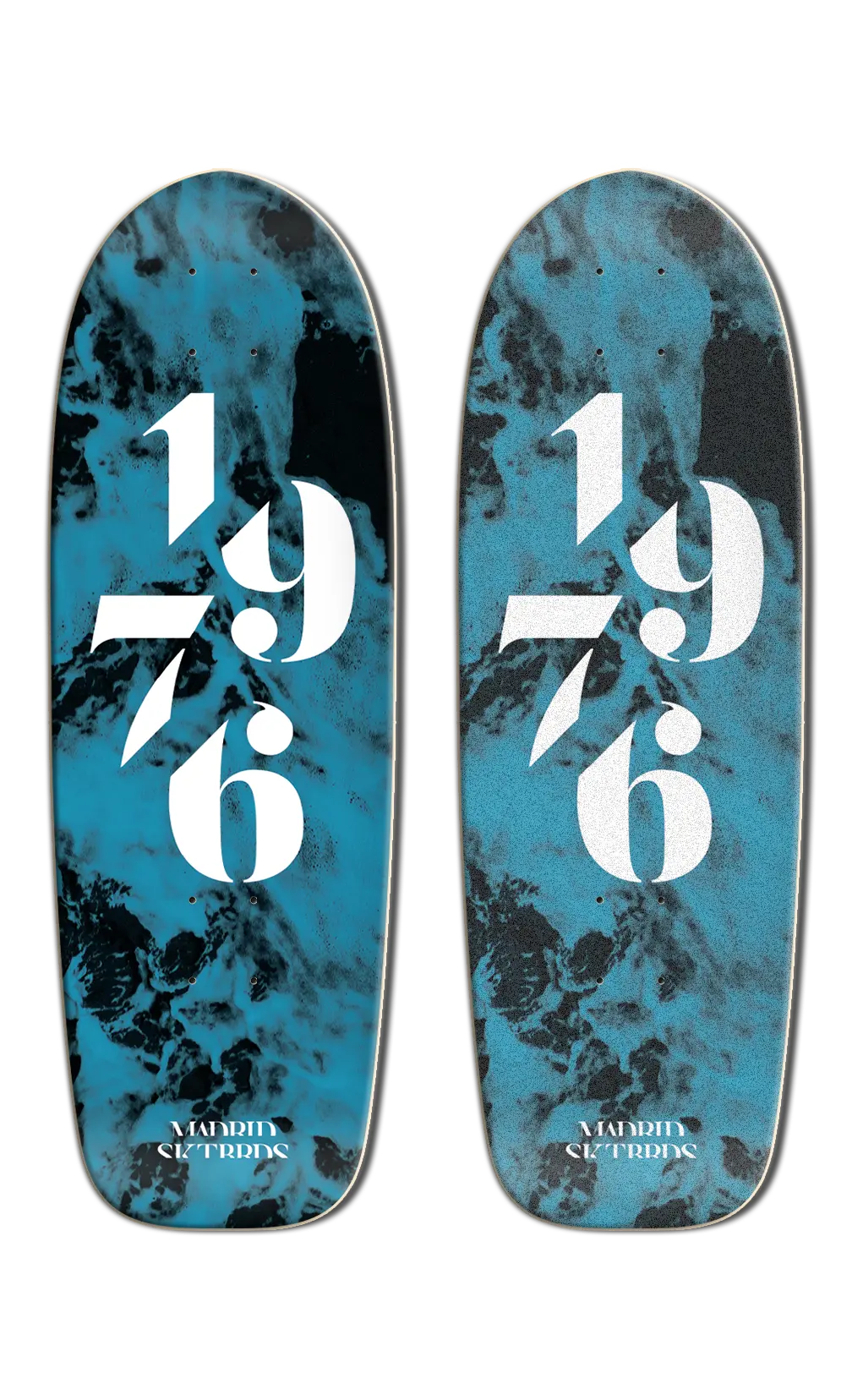 Madrid Marty 29.25" Smoke Graphic Top And Bottom With Clear Roll Grip 1