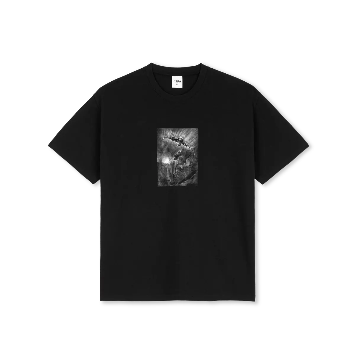Lurpiv Trucks Sci Fi Hanger Tee Black 1