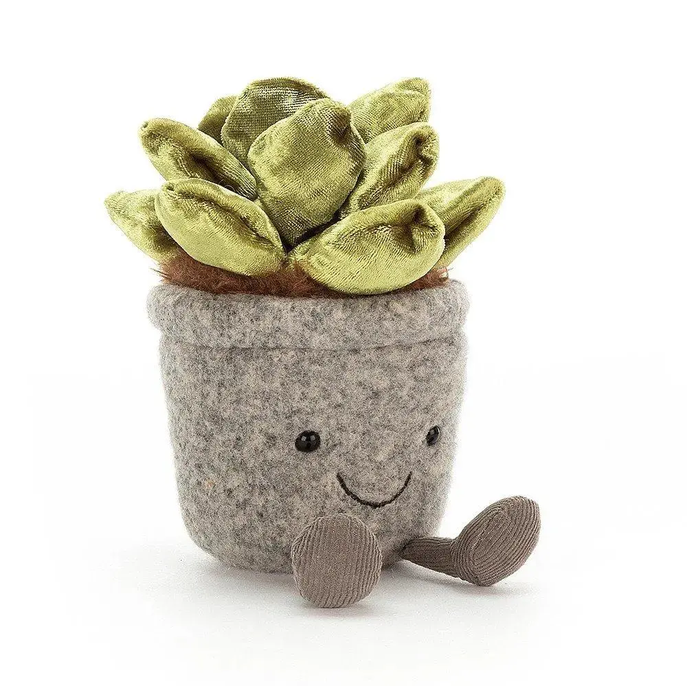 Jellycat Silly Succulent Jade One Size - H6" X W2" 1