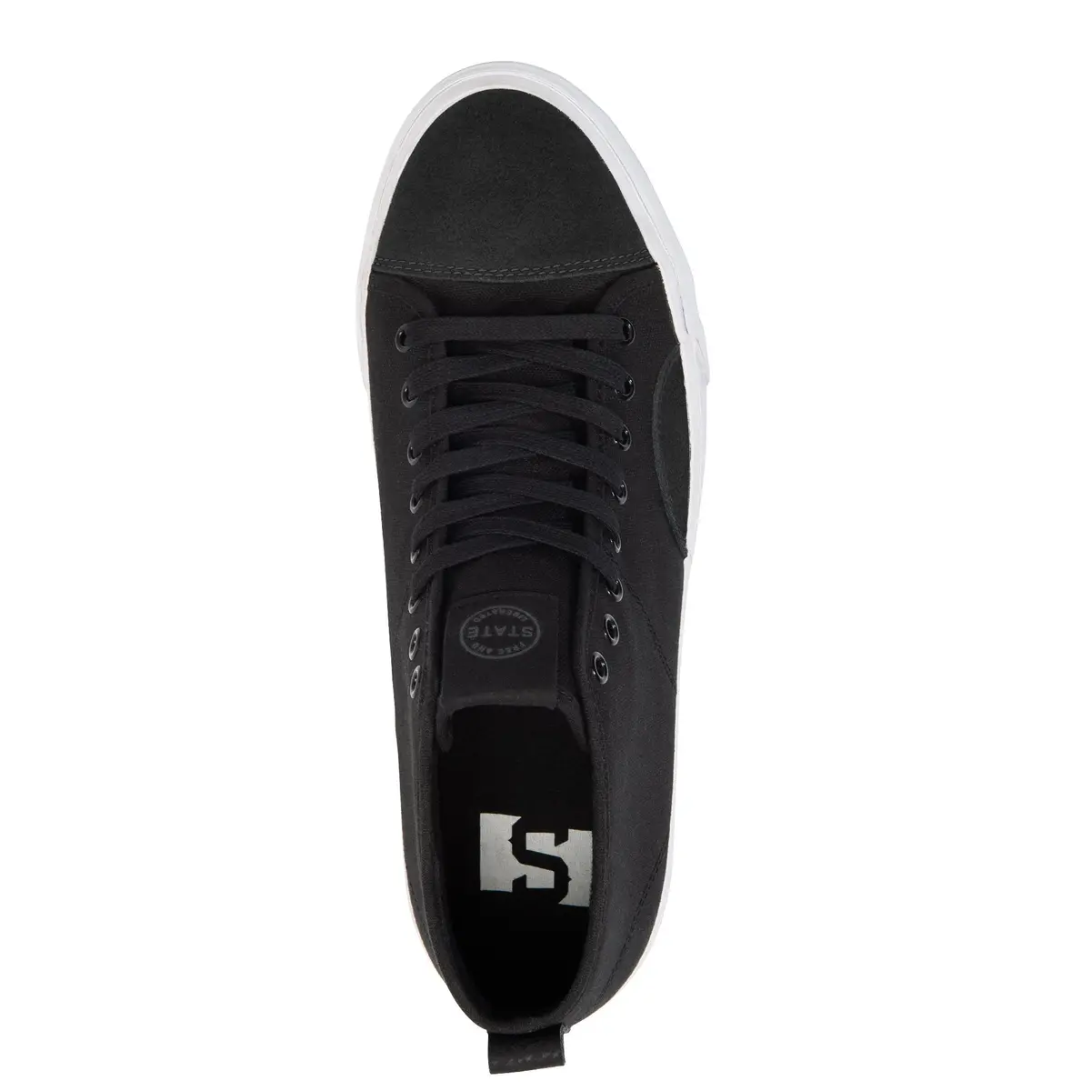 State Footwear Harlem Uptown Black/White 2