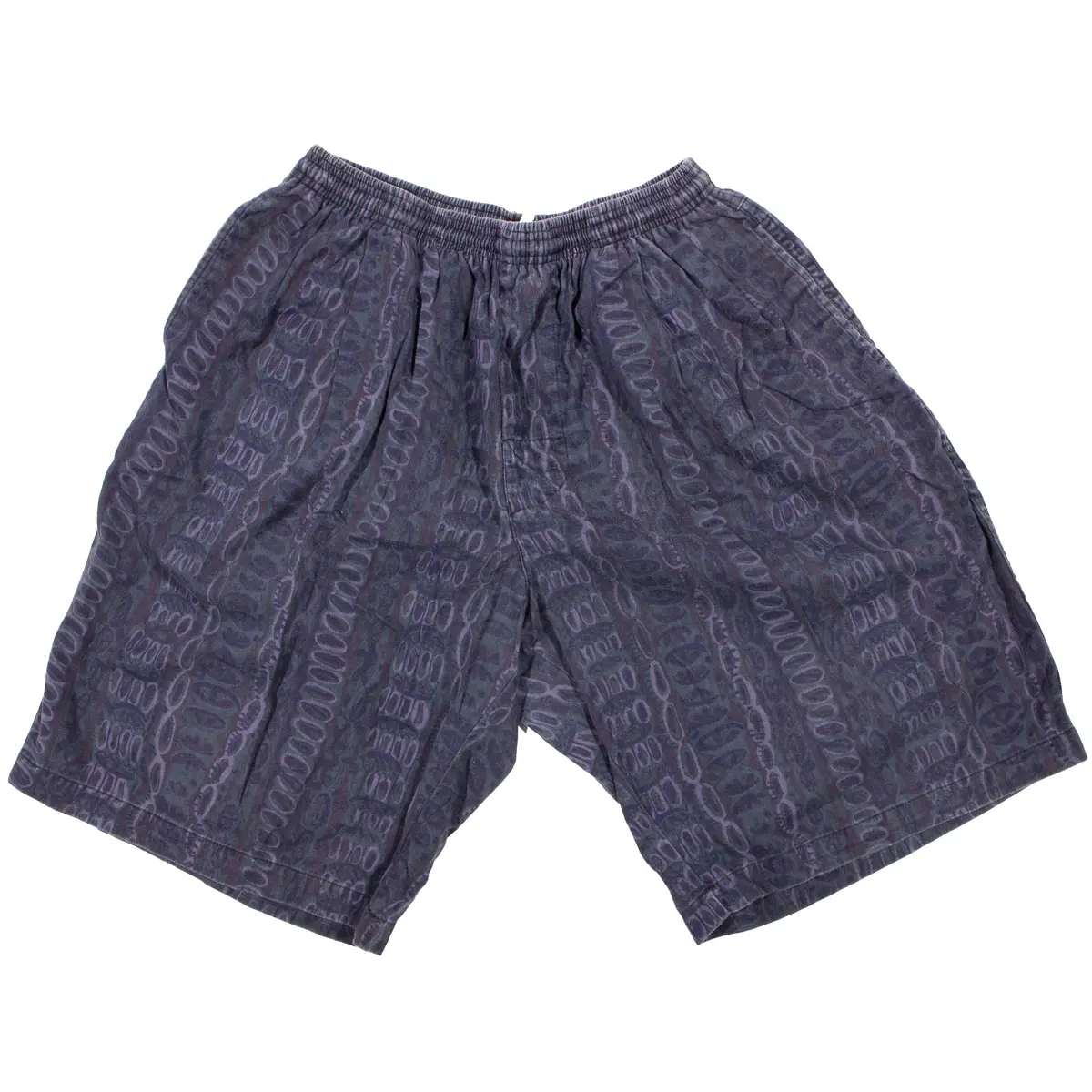 Overripe Stussy Cotton Surf Short Aop Blurpleish Large (Early 90'S) 1
