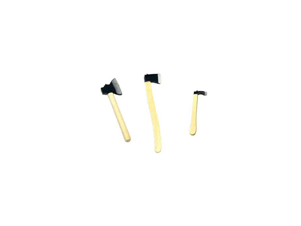 Scale Wooden Axe (Multiple Styles) 1