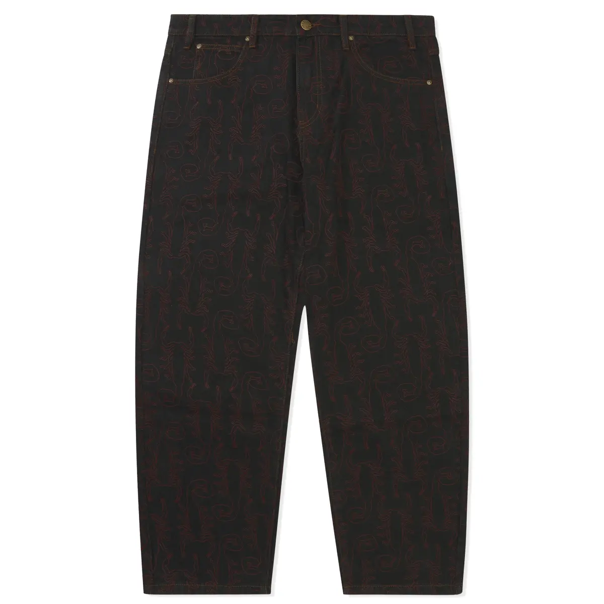 Butter Goods Scorpion Denim Jeans Washed Black 1