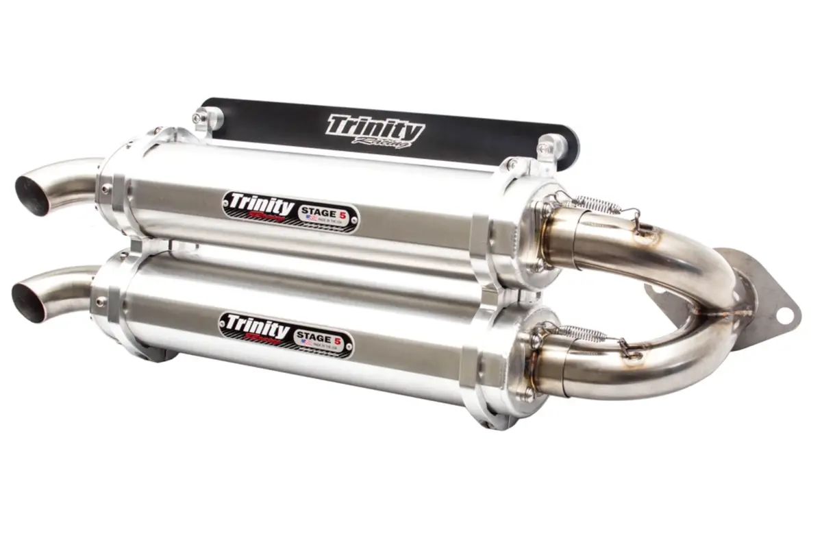 Trinity Racing Polaris Rzr Xp1000 Slip-On Exhaust 1