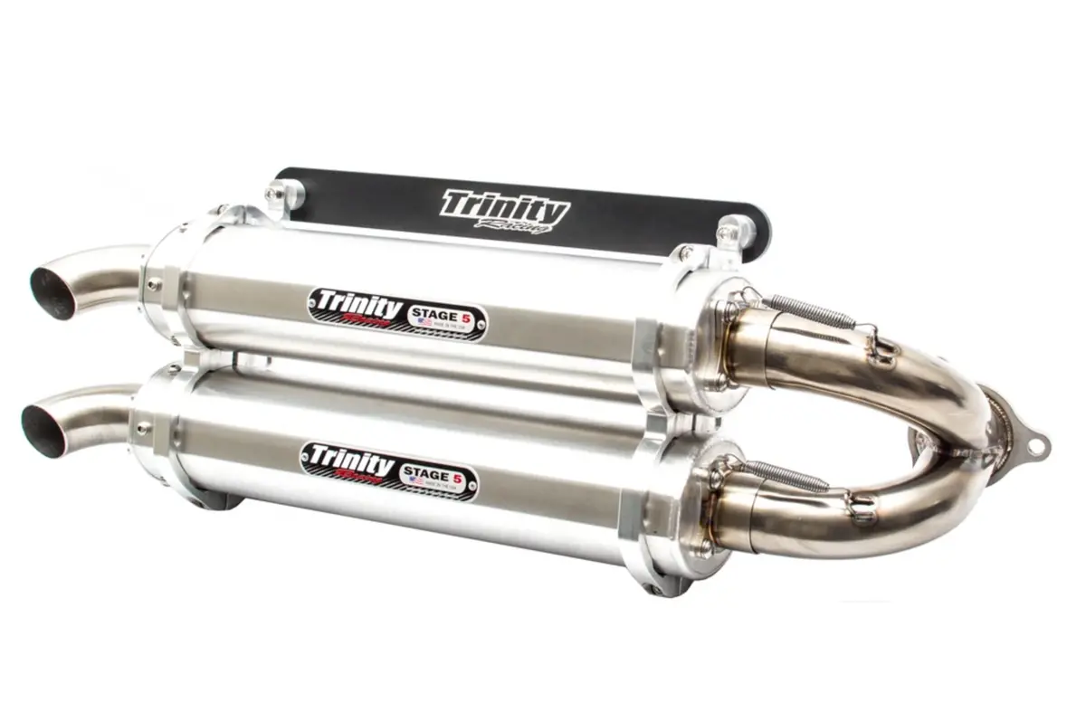 Trinity Racing Polaris Rzr Pro Xp / Turbo R Slip-On Exhaust 1