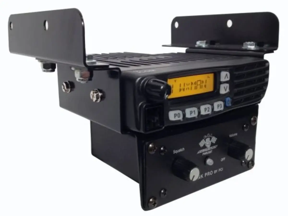 Pci Race Radios Polaris Rzr No-Box Icom Radio And Intercom Bracket 1