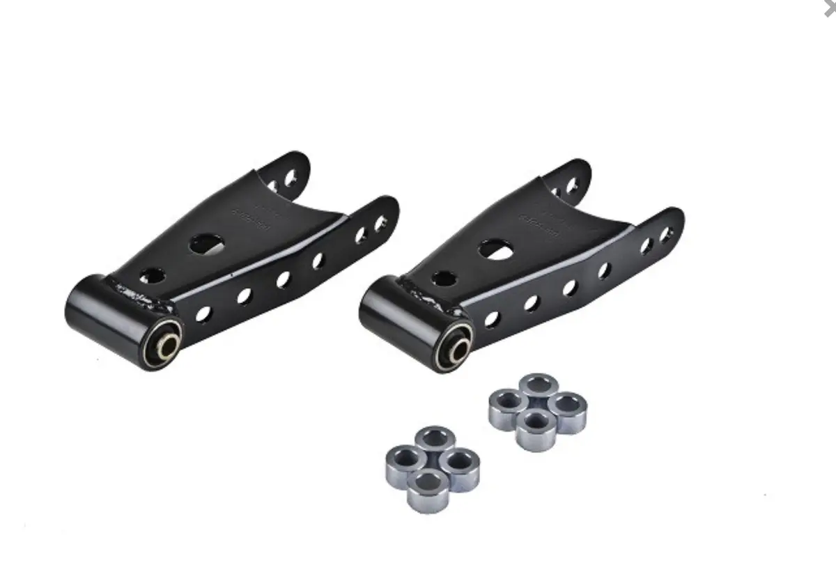 2009-2013 Ford F150 2" Rear Drop Shackles Fits All Cabs 1