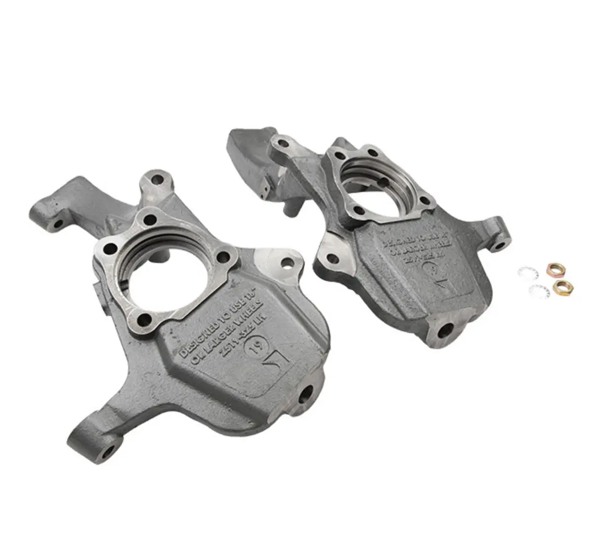 2019-2024 Silverado Sierra Belltech 2519 2" Drop Spindles For 2Wd & 4X4 1