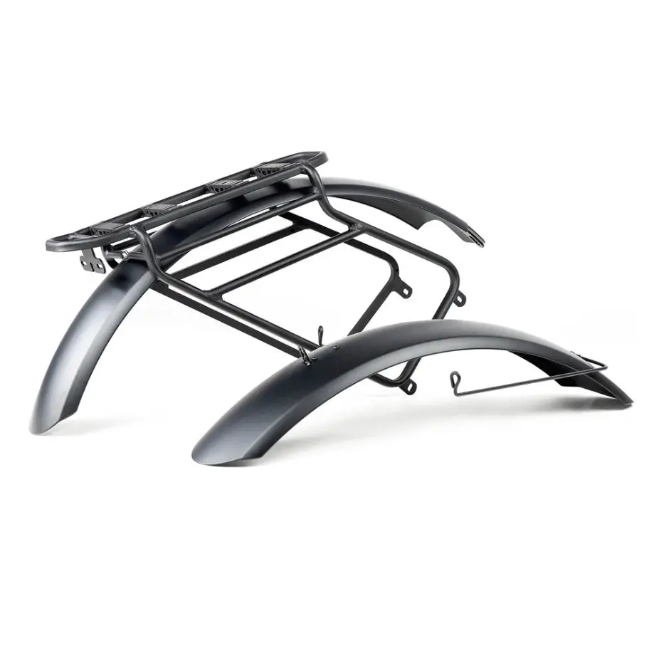 Velowave Rear Rack & Fender Kit For Brawny Xm Mountain Ebike 1