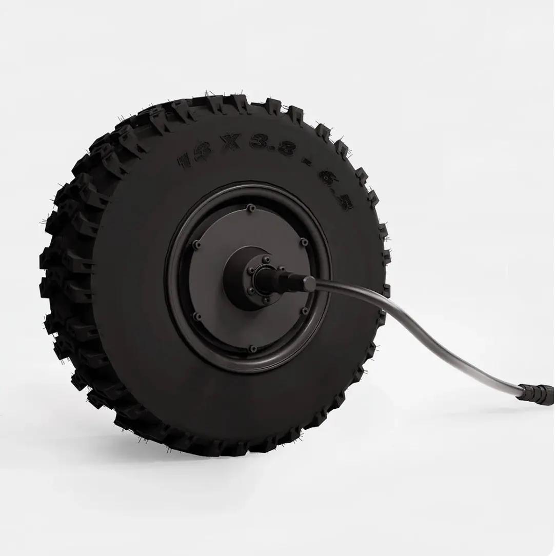Cycleboard|Left Motor & Wheel | 11" X 3.5" | X-Quad 3000 1
