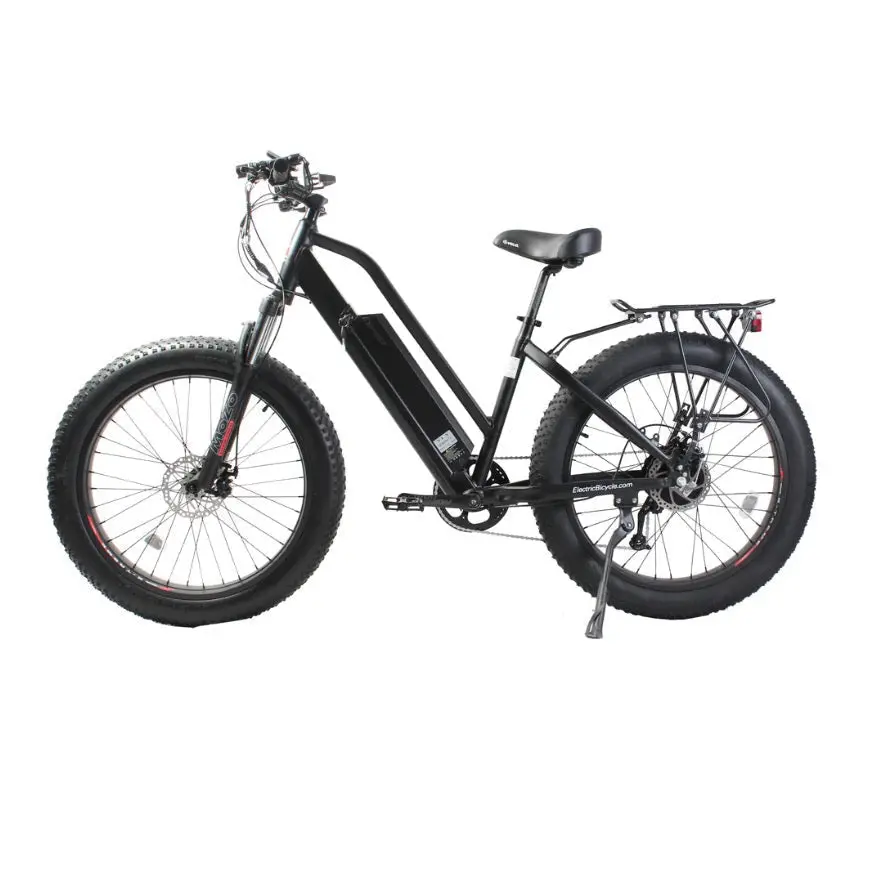 X-Treme Boulderado 48 Volt 10 Amp Fat Tire Step-Through Electric Mountain Bike 1