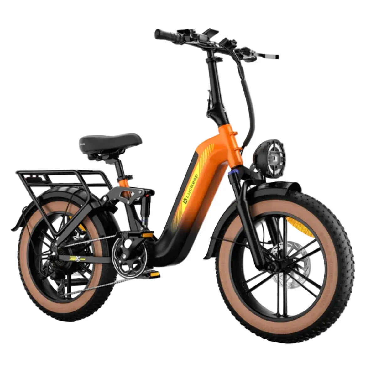 Luckeep X3| Fat Tire Full Suspension Electric Bike 1