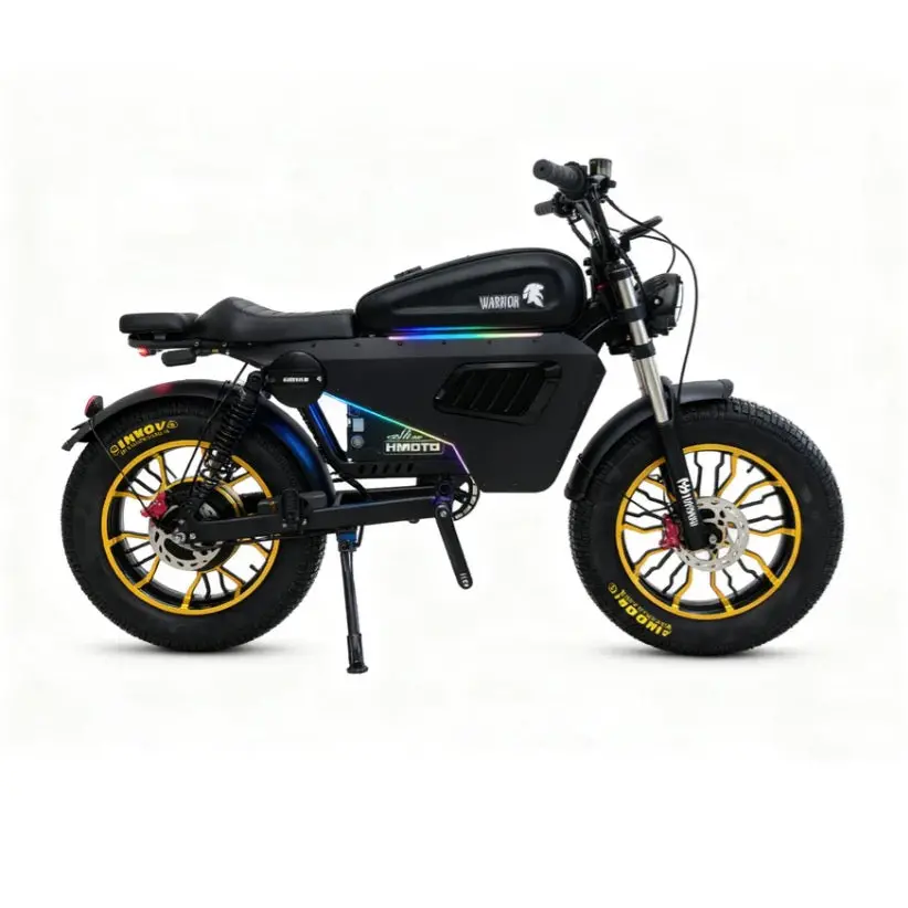 Soversky Knight Pro Black Warrior Electric Fat Tire Bike 1