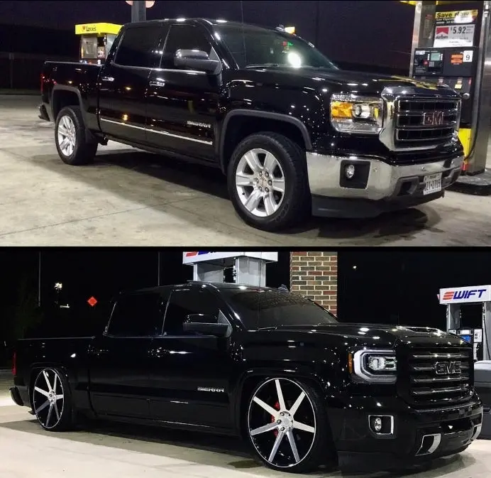 2014- 2018 Silverado 6/9, 6/10 Drop Kit Fits All Cabs 1