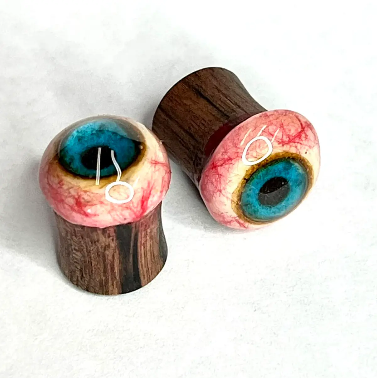 Eyeball Ear Gauge Earrings 1