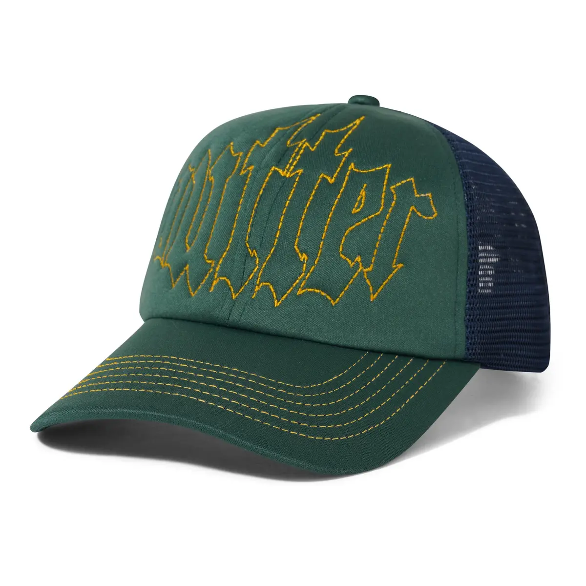 Butter Goods Shock Trucker Cap Dark Forest 1