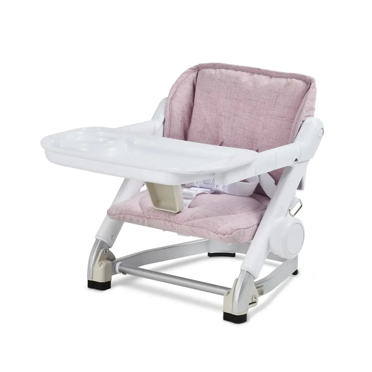 Feed Me 3-In-1 Dining Booster Seat For Toddlers Pink- Unilove 1