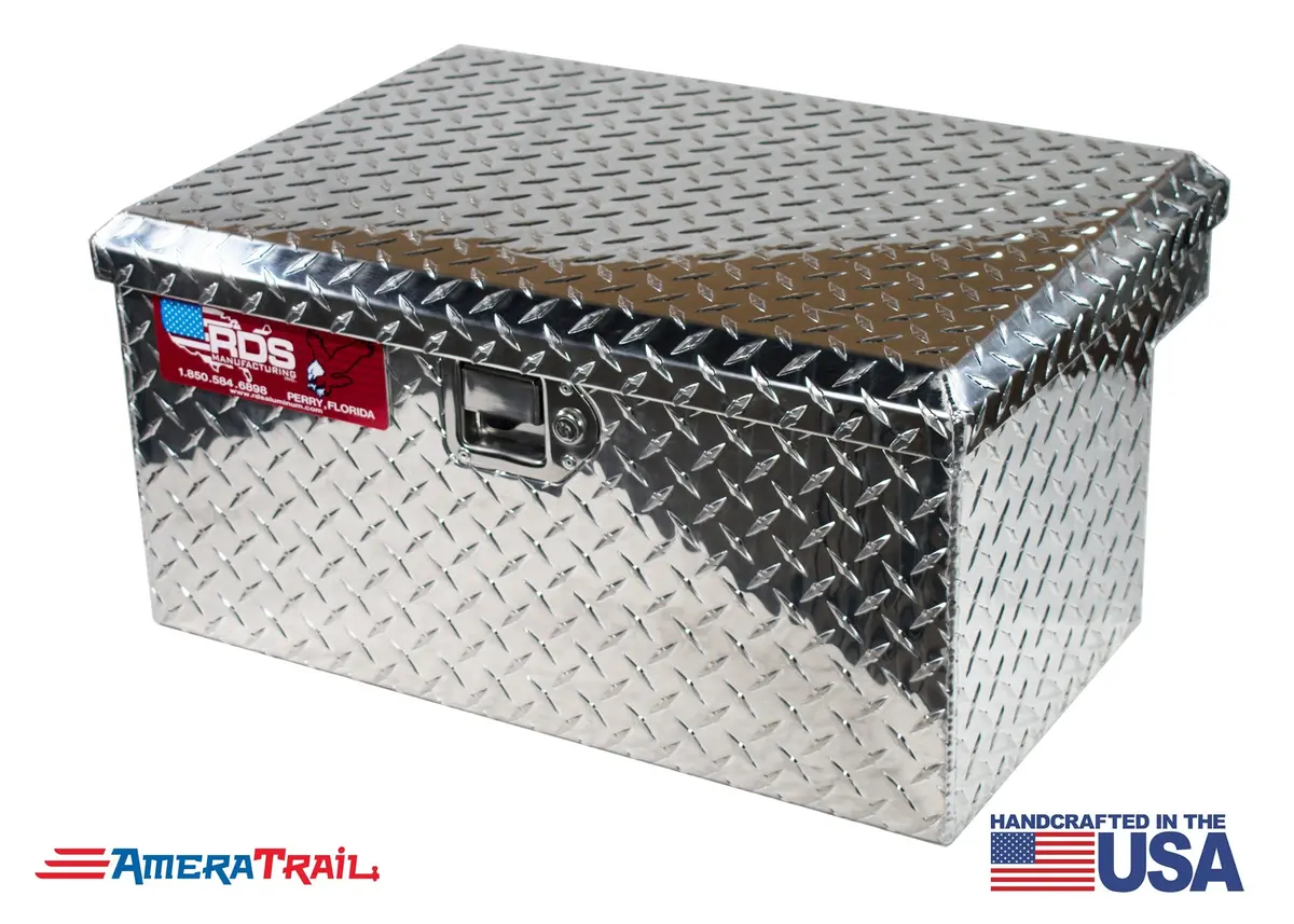 Side Mount Diamond Plate Toolbox 1