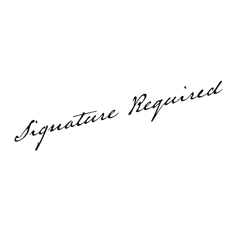 Signature Required 1