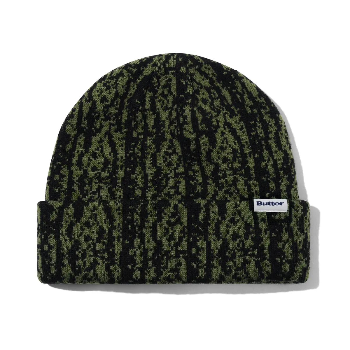 Butter Goods Lowland Camo Beanie Grey 1