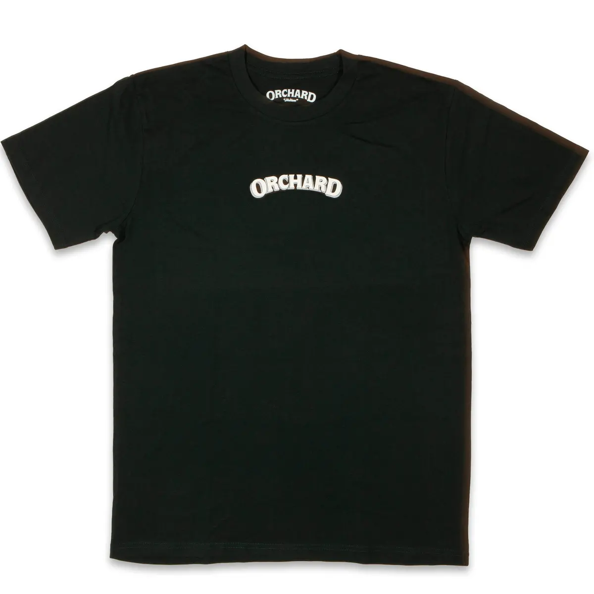 Orchard Text Shadow Tee Pine 1