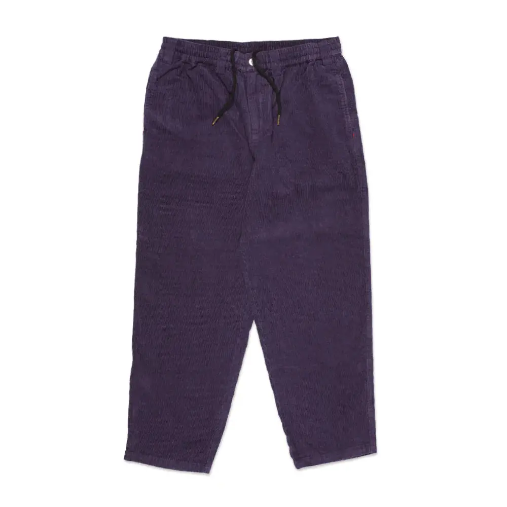 Theories Stamp Lounge Cords Eggplant 1