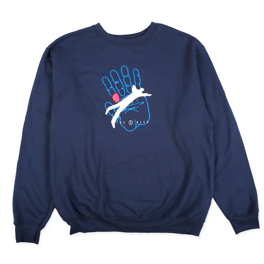 Theories Out There Crewneck Navy 1