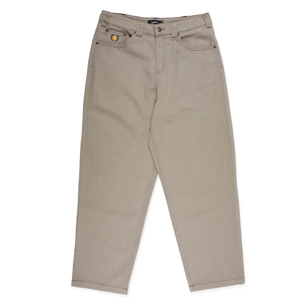 Theories Plaza Jeans Sand Contrast Stitch 1