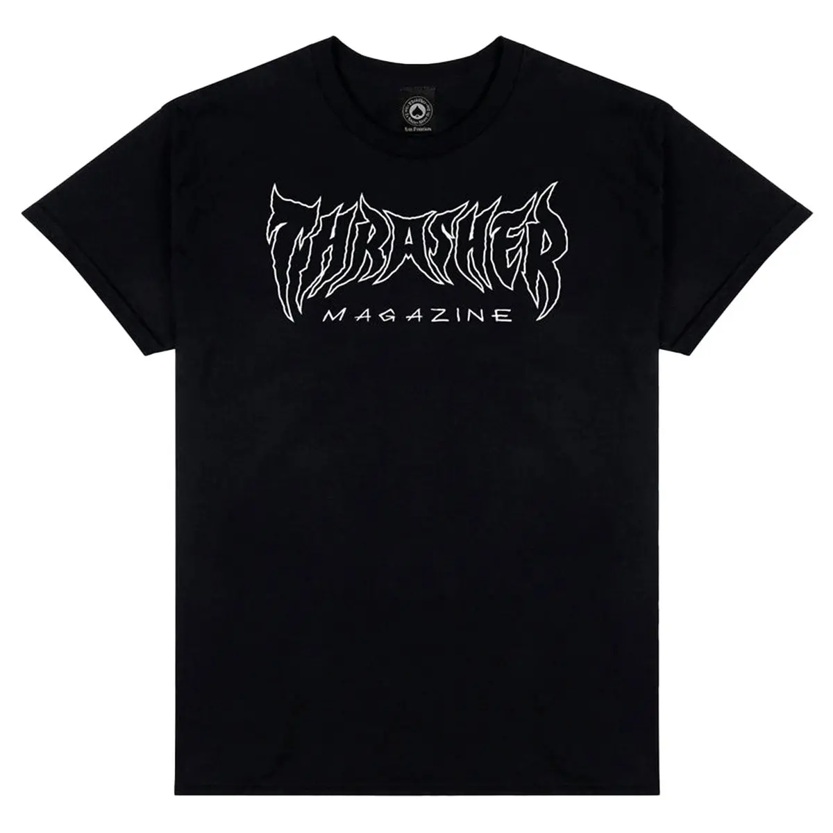 Thrasher Metal Tee Black 1