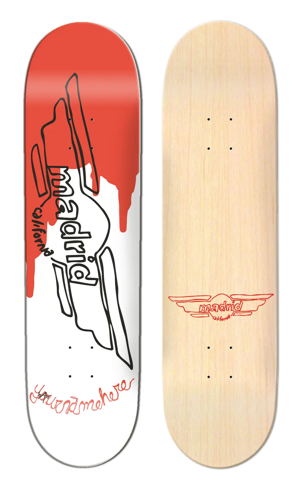 Madrid Skateboards X Tim Kerr 1