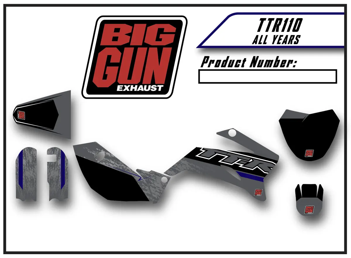 Graphics Kit - Yamaha Ttr 110 (2008-2022) 1