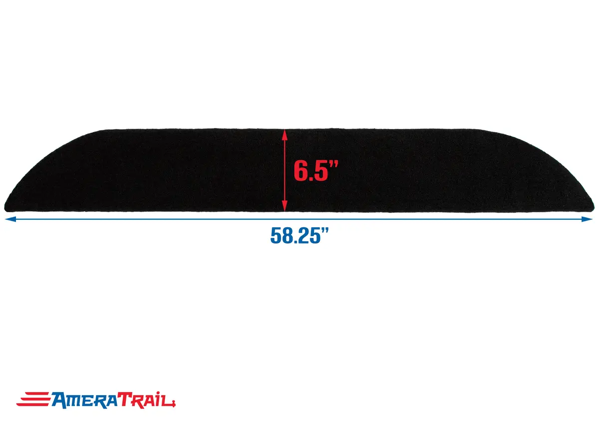 Tandem Fender Pad - Carpeted Fender Bunk - Fits Most Tandem Fenders 1