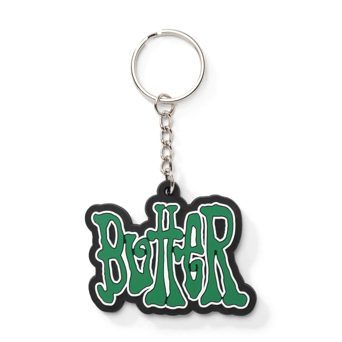Butter Goods Tour Rubber Key Chain Green/White 1